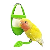 Vogelfuttersäule Futterbehälter,Vogelfutterspielzeug Zum Aufhängen Mit Ständer Vogelkäfig...