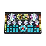 JVDDI Q7 Live-Soundkarte for PC, Mobiltelefon, HiFi-Mixer, Aufnahme-Gesangsausrüstung, Set for...