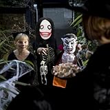 MFYOUPK Gruselige Ganzkopf-Maske,Schaurige Maske für Erwachsene - Halloween Kopfschmuck...