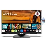 Cello C2425WSF Trav 24' 230V 12V Full HD SMART/DVD Camping Reise TV integrierter DVD Player...