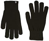 JACK & JONES Herren JACBARRY Knitted Gloves NOOS Handschuhe, Schwarz (Black Black),...