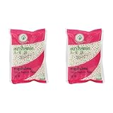 JADE LEAF BRAND - Weisse Grosse Tapioca Perlen, (1 X 400 GR) (Packung mit 2)