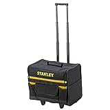 Stanley Werkzeugkoffer (mit Rollen, 44,5 x 25,5 x 42 cm, wasserfester Kunststoffboden, Trolley aus...