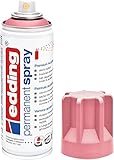 edding 5200 Permanent Spray - edel mauve matt - 200 ml - Acryllack zum Lackieren und Dekorieren von...