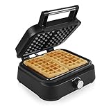 Princess Belgische Waffel Eisen Deluxe – 1500 Watt, 10-stufiges Thermostt, Antihaftbeschichtet, 26...