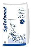 Hamann Mercatus GmbH Aktionsspielsand Spielsand Kinder Sandkasten Sand 25 kg - gesiebt & gewaschen -...