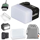 GODOX IT30PRO S Kamera Blitz mit Diffusor, IT30 PRO S Mini Blitzgeräte, TTL HSS 1/8000s Flash,...