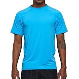 Arcweg Rashguard Herren Kurzarm Shirt UV Schutz T-Shirt Elastisch Schnelltrocknend Sun Shirt UPF 50...