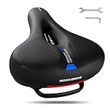 ROCKBROS Fahrradsattel Bequem Gelsattel Herren Damen Ergonomischer Breiter Fahrradsitz Weich Memory...