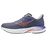 Mizuno Wave Damen Inspire 21 Laufschuhe, Blue Granite/Striking Coral/Iris Bloom, Blauer Granit,...