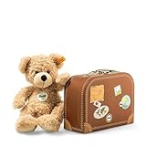 Steiff Teddybär Fynn im Koffer - 28 cm - Teddy Kuscheltier für Kinder - beweglich & waschbar -...