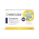 OMNIFLORA® Complete - Wichtig: Höchste Vielfalt mit 101 Bakterienstämme und 100 Mrd. KBE pro Tag...