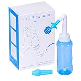 Nasendusche Set Nasenspülkanne zur Nasenreinigung und Nasenspülung für Erwachsene & Kinder bei...