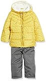Pink Platinum Mädchen Insulated Two-Piece Overall Set Snowsuit Schneeanzug, Dusty Yellow, 6X