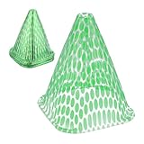 Relaxdays Pflanzenhut, 10er Set, Schneckenschutz, Frostschutz, HxBxT: 22 x 19 x 19 cm, Pflanzhut...