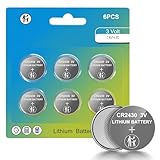 CR2430 3V-Batterien,CR 2430 3 Volt Knopfzelle Lithium-Batterie für Volvo Schlüsselanhänger,...