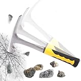 Snowtain Geologischer Backstein,Ziegelhammer,Geologische Hammer,Rock Plektrum,Geologischer...