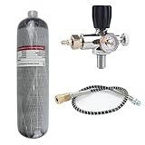 TUXING 4500psi Kohlefaser-Lufttank 3L (leere Flasche) & PCP-Paintball-Füllstation mit...