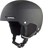 ALPINA ZUPO - Sicherer, Stoßabsorbierender, Belüfteter & Schlagfester Skihelm Für Kinder, Black...