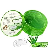 Aloe Moisturizing Gel, 300g Aloe Vera Gel, Aloe Vera Gel 100% Pure Für Gesicht und Körper,...