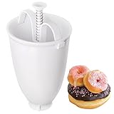 König Design Donut-Genuss Deluxe - Der praktische Donut Maker Kunststoff-Teigspender für...