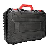 RASTKY Satelliten-Hartschale, Robuste, Stoßfeste Tragetasche für Satellitenschüssel-Set, Netzteil...