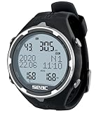 Seac Action, Tauchcomputer für Gerätetauchen und Freediving, Logbuch, Dive Planner, Safety Alarme,...