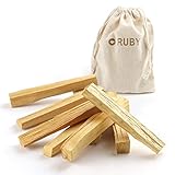 RUBY - Palo Santo Sticks Premium XL 5-7 Stck (50g) Qualität 100% natürliches heiliges Holz aus...