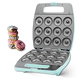 Baker's Friend Mini Donut Maker, Donutmaker, Donuts Backform, backt 12 Mini-Donuts, perfekt für...