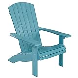 NEG Design Adirondack Stuhl Marcy (türkis-blau) Westport-Chair/Sessel aus Polywood-Kunststoff...