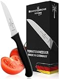 Schwertkrone Solingen Tomatenmesser Universalmesser - gezahnte Klinge - rostfrei und...