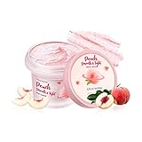 Oveallgo Pfirsich Peeling Glattes Körperpeeling, Anti Cellulite Körperpeeling, 100g Bio Peeling...