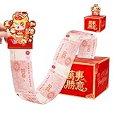 Geldscheintasche für Neujahr, für Männer, Frauen, junge Familien, kreative und lustige...