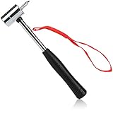 COM-FOUR® Camping Hammer mit Heringauszieher - Zelt Hammer mit Handschlaufe - Hering Hammer aus...