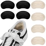 Vicloon Fersenpolster, 4 Paar Fersenschutz Schuheinlagen, Erstklassiges Fersenpolster für Schuhe,...