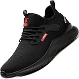 SUADEX Arbeitsschuhe Sicherheitsschuhe Herren Damen Leicht Atmungsaktiv Stahlkappenschuhe Unisex...