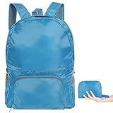 AiQInu Faltbarer Rucksack Ultra Leicht, Wasserdichter Wanderrucksack Unisex Tagesrucksack Outdoor...