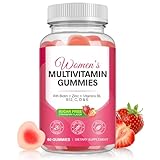 Multivitamin Gummibärchen für Frauen, 60 Stück – essentielle Vitamine und Mineralstoffe,...