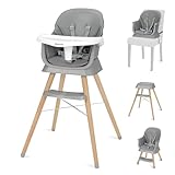 Ezebaby Hochstuhl baby 6 in 1 Sitzerhöhung Kinderstuhl Barhocker, Multfunktional Kinderhochstuhl,...