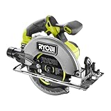 RYOBI 18 V ONE+ Brushless Akku-Handkreissäge RCS18BL-0, 184 mm Sägeblatt, werkzeuglose...