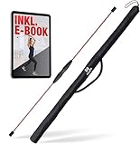 NAJATO Sports Schwingstab – Swingstick inkl. E-Book (PDF Datei) & Tasche – Wackelstab mit...