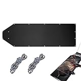 Deer Drag Schlitten - Faltbarer Utility Game Schlitten Hirsch Schlepper - Schleppwagen Outdoor...