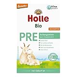 Holle Babyfood Bio Anfangsmilch, PRE aus Ziegenmilch von Geburt an, 400g (4)