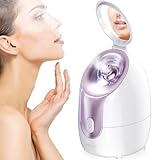 Gesichtssauna Gesichtsdampfer,Nano Ionic Facial Steamer 20 Minuten Dampfzeit 145 ml Großer...