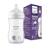 Philips Avent Babyflasche Natural Response – Babyflasche, 260 ml, BPA-frei, für Babys ab 1 Monat,...