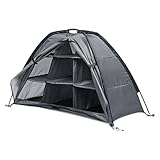 Campingaufbewahrung - Outdoor Schuppen | 9-Fach Faltbarer Reißverschluss | 210D Oxford Cloth...