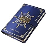 WJnflQN Vintage-Notizbuch, PU-Leder, 300 Seiten, mit Passwortschloss und Stift inklusive |...