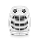 De'Longhi Hva 3220 vertikaler Heizlüfter, geräuschlos, 2 Leistungsstufen, Tropfschutz, Thermostat,...