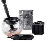 STYLPRO Elektrischer Make-up-Pinselreiniger & Trockner - Reinigt und trocknet gründlich in 30...