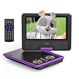 YOTON 9,5' Tragbarer DVD-Player für Kinder im Auto mit 7,5' HD-Schwenk Bildschirm,...